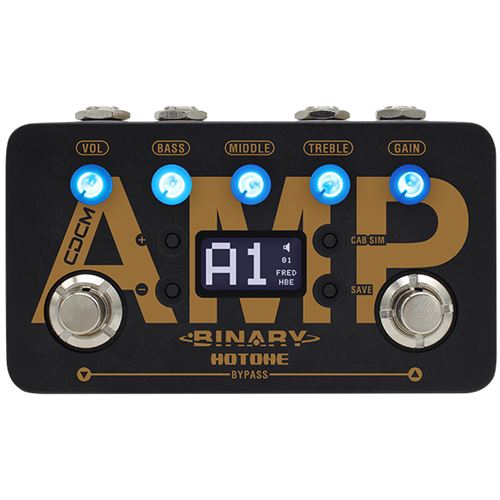 Hotone Binary Amp simulateur d'ampli
