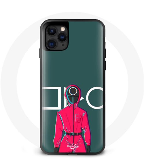 Coque Iphone 12 pro max Squid Game Circle Maniacase
