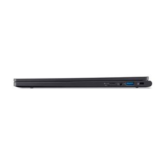 Acer TravelMate P6 14 TMP614P-53-TCO - Conception de charnière à 180 degrés - Intel Core i5 - 1335U / jusqu'à 4.6 GHz - Evo - Win 11 Pro - Carte graphique Intel Iris Xe - 16 Go RAM - 512 Go SSD NVMe - 14" IPS 1920 x 1200 - Éthernet - Wi-Fi 6E - noir