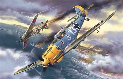 Messerschmitt Bf 109 E-3 - 1:72e - Icm