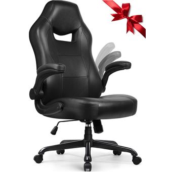 Fauteuil gamer chaise de bureau siège ergonomique avec support