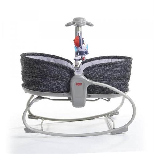 Tiny Love Transat Bebe Balancelle Rocker Napper Gris Luxe