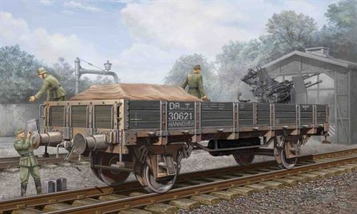 German Railway Gondola (lower Sides) - 1:35e - Trumpeter