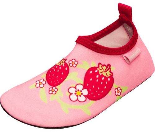 Playshoes chaussures d'eau fraise protection UV rose
