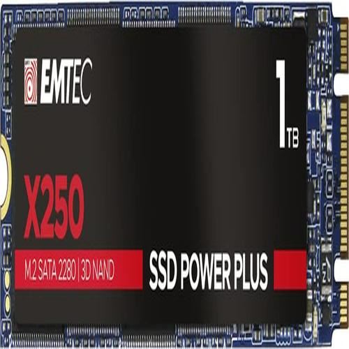 EMTEC SSD Power Plus X250 - SSD - 1 To - interne - M.2 2280 - SATA 6Gb/s