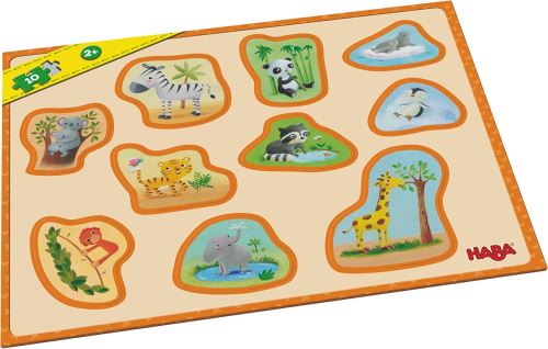 Haba Mon Premier Puzzle Cadre Bébés Animaux, 302838