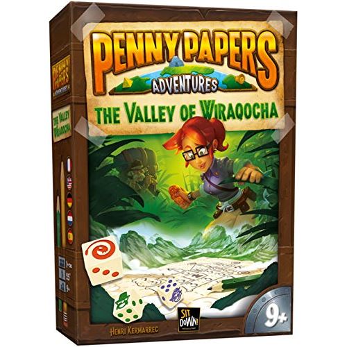 Jeu de stratégie Atalia Jeux Penny Papers Adventures Valley of Wiraqocha