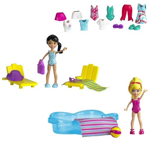 Polly pocket - w6307 - poupÉe et mini-poupÉe