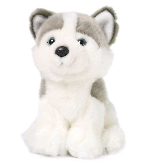 Peluche wwf chien husky 15 cm
