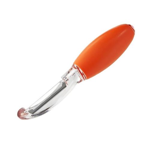 TEFAL FRESH KITCHEN Éplucheur taille compacte K0611714 20x9x3cm transparent et orange