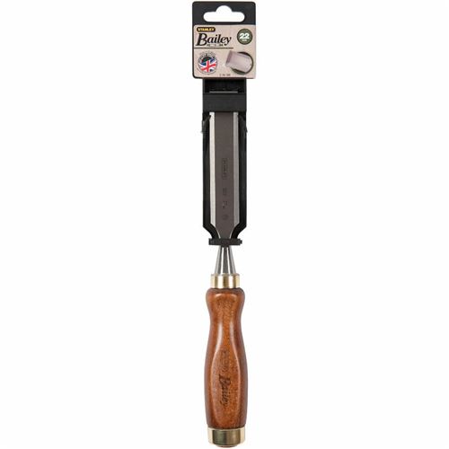 Stanley Ciseau A Bois Manche Bois 22 Mm - 2-16-391