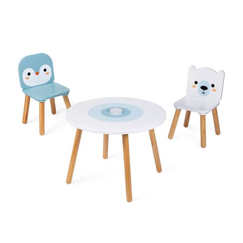 Ensemble table et 2 chaises Banquise - Image 4