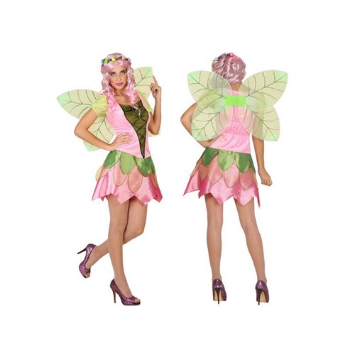 Déguisement pour Adultes Fée Rose (2 Pcs) (Taille XL)
