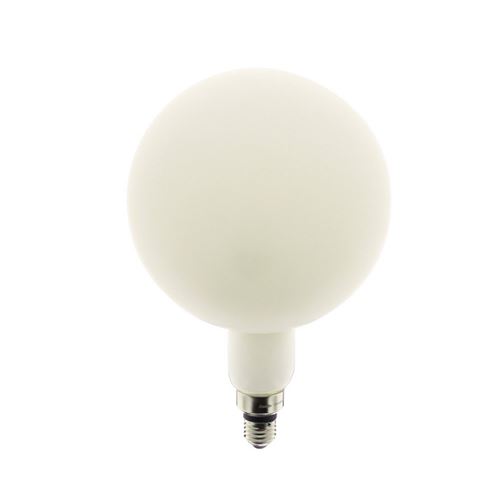 Ampoule LED déco éclairante Globe XXL Opaline au verre lacté, culot E27, 24W cons. (185W eq.), 3200 lumens, lumière blanc neutre