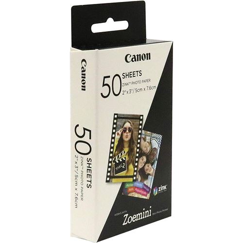 Canon Zoemini 2 - Imprimante Photo Portable + 30 Papiers - Impression Sans Encre ZINK - Rose Doré