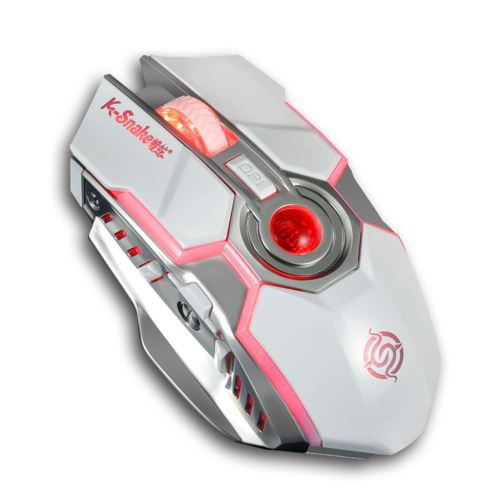Générique Bm500 Rechargeable Sans Fil Gaming Mouse Led Optique 2,4 Ghz Souris_hailoihd163 - Image 1