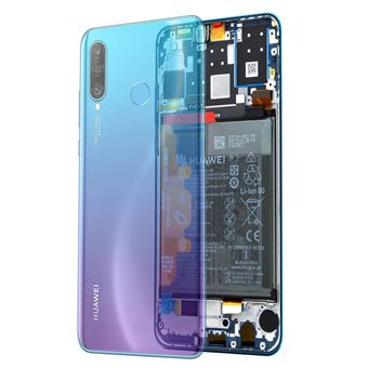 Kit écran Officiel Huawei P30 Complet (châssis + Batterie) - Noir, Nacré Ou Aurora Blue - Neuf