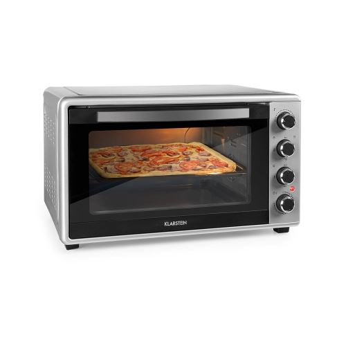 Klarstein Masterchef 45 Mini four- 2000W - Température réglable de 100 à 230 °C - Minuterie - Argent