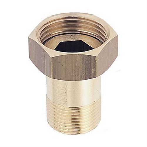 Raccord deux pièces compteur F20x27 M15x21 Riquier référence 5301.
