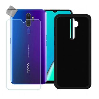 Coque Silicone Fine + Film écran Pour Oppo A72 - Protection Complète, Neuve