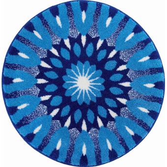 9 45 Sur Tapis De Bain Grund Bleu 5 Kg Polyacryl Supersoft
