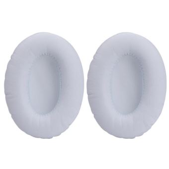 Coussin d'oreille de remplacement blanc Tapis Oreillettes pour Monster Beats By Dr.Dre studio - 1