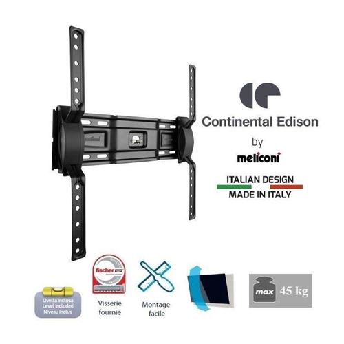 Continental edison 400ncl12 support tv mural inclinable