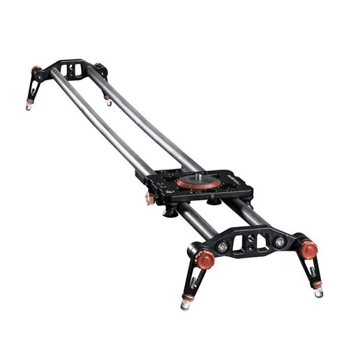 Walimex Pro Carbon Video Slider Pro (déplacement Stable De La Caméra, Housse De Transport Et Niveau À Bulle Inclus), Noir