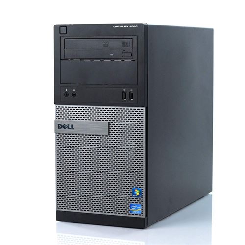 PC de Bureau Dell OptiPlex 3010 MT 4Go SSD 480Go
