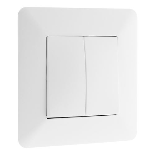 Artezo-Interrupteur va-et-vient double 10A Blanc - Artezo