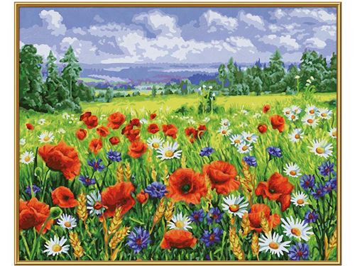 Schipper - Peinture aux numéros - Wildflower meadow 40x50cm -
