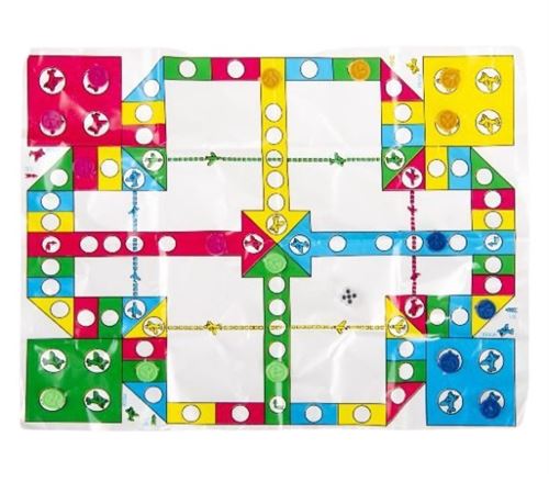 LG-Imports L'homme ne vous rend pas plus mauvais : Ludo travel game junior 18-pièces