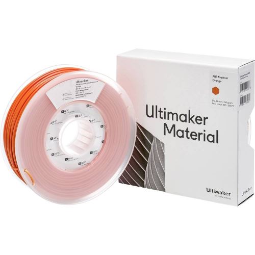 Ultimaker cartouche de filament abs - 2.85mm - orange - 750 g