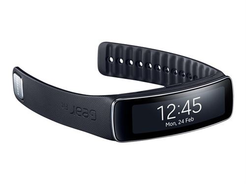 Podometre Samsung Gear Fit noir Capteur connecte sport Achat prix fnac