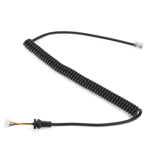 Cordon de Câble de Microphone à 6 Broches pour Yaesu Ft-7900R Ft-8900R Autoradio Mh-48