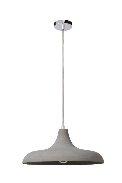 Lucide - Suspension Solo Béton D40 cm - Taupe