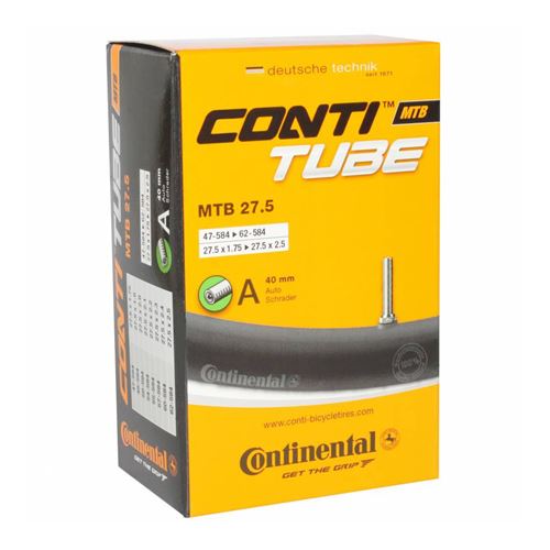 Chambre a air velo 27.5 x 1.75-2.40 continental valve standard
