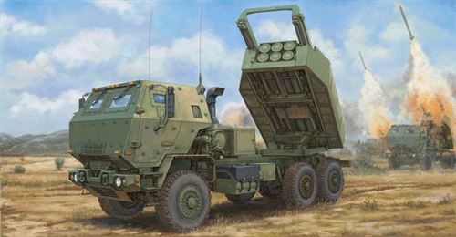Maquette V&eacute;hicule M142 High Mobility Artillery Rocket System (himars)