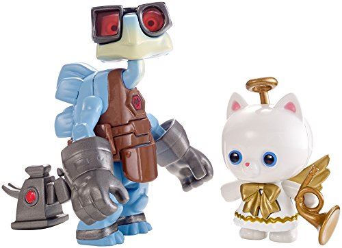 Mattel DisneyPixar Toy Story 4 figurines Angel Kitty et Raygon, paquet de 2