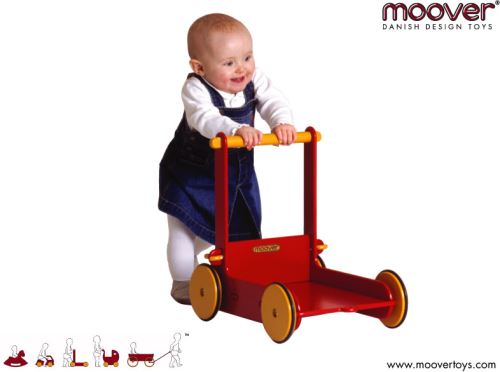 Chariot de marche rouge Moover