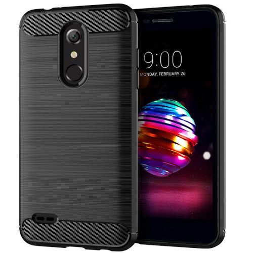 Etui Coque de protection durable souple pour LG K11+2018 - Noir