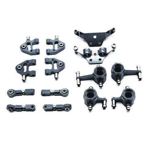 URUAV Metal Full Set Upgrade pour 1/28 Wltoys P929 titane