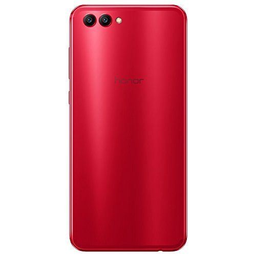 Honor View 10 Smartphone portable débloqué 4G (Ecran: 5,99 pouces - 128 Go - Double Nano-SIM - Android) Rouge