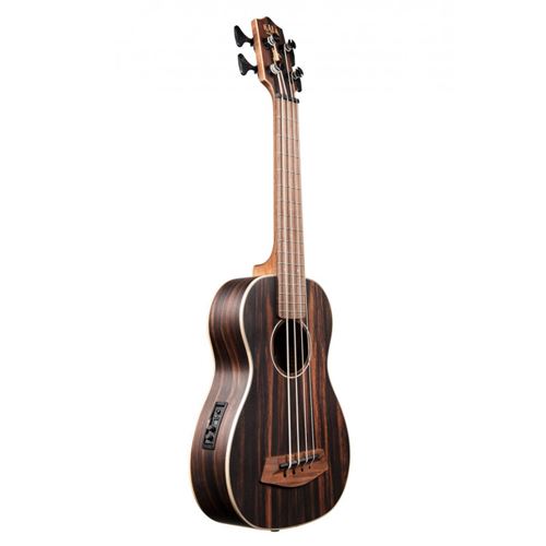 Kala Striped Ebony U-Bass fretté cordes filées - électro (+ housse)
