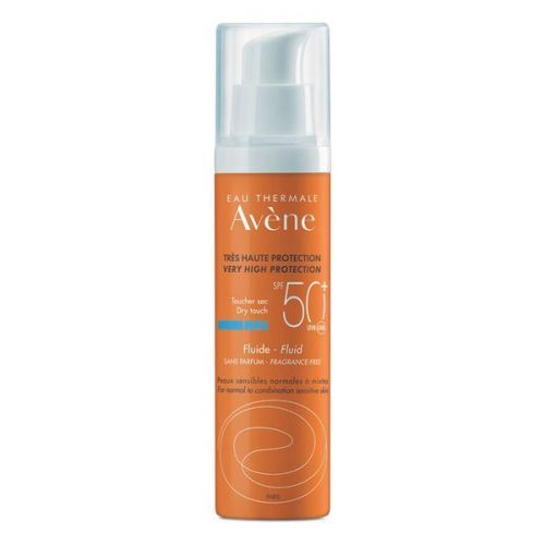 Protecteur Solaire Fluide Solaire Haute Sans Parfum Avene Spf 50+ (50 ml)