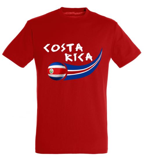 Supportershop Costa Rica Enfant T-Shirt, Rouge, FR : (Taille Fabricant : 8 Ans)