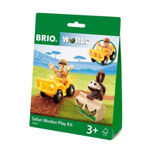 BRIO World - 33865 - Pochette Decouverte Safari - Jouet en bois