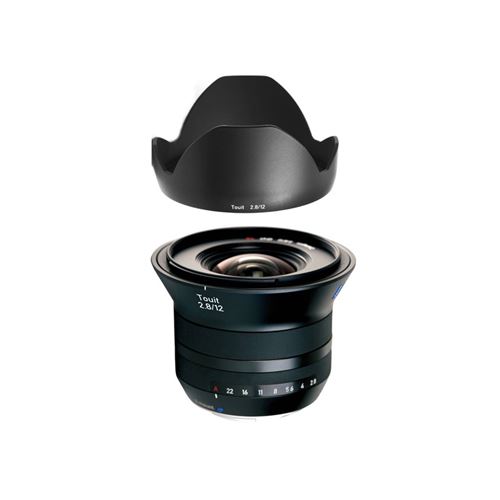 Zeiss Touit 2.8/12 Pour Appareils Photo À Système Hybride À Capteur Aps-C De Fujifilm (Monture X) 000000-2030-527 Noir