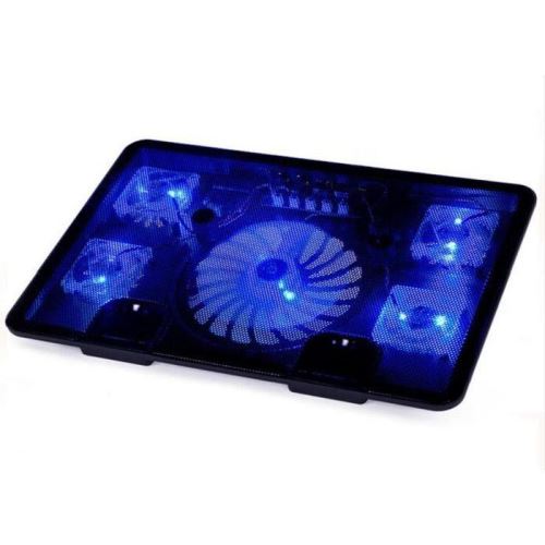 Ventilateur de refroidissement LED 2 Port USB Support Pad pour ordinateur portable PC usb refroidisseur noir