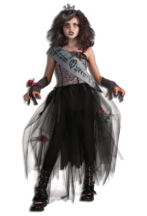 Déguisement miss gothic fille 7 à 8 ans